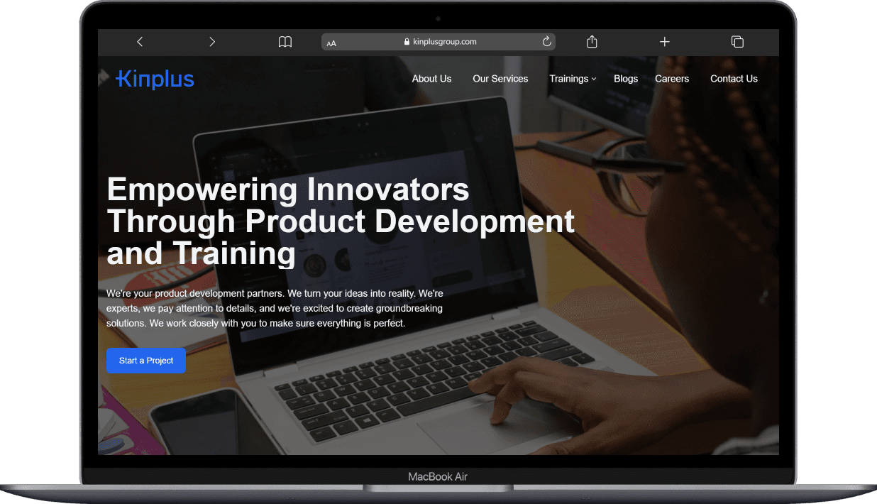 Screenshot of Kinplus