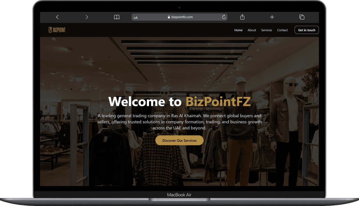 Screenshot of Bizpointfz